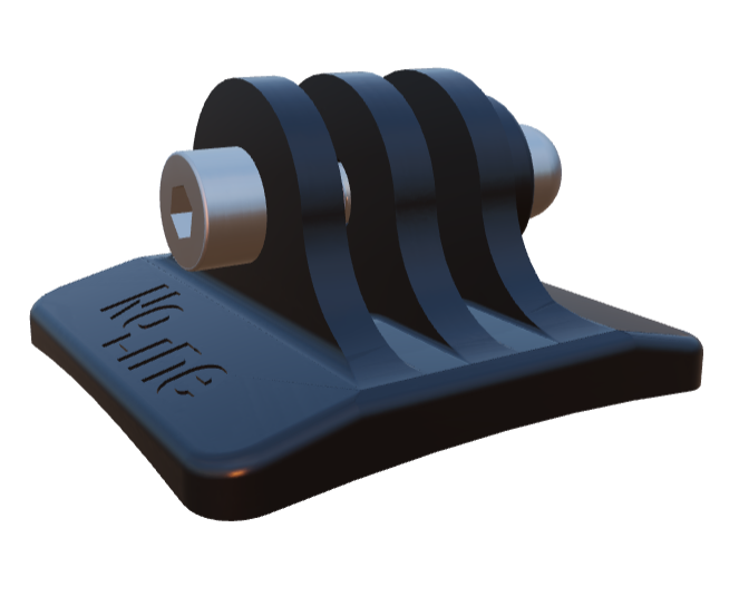 Soporte GoPro paras Cascos